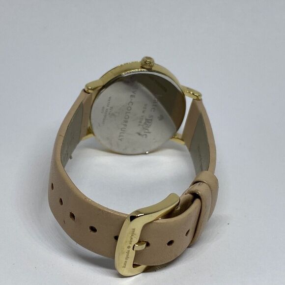 Kate Spade New York Vachetta 0073 Women Beige Leather Analog Quartz Watch WO796 main image 6
